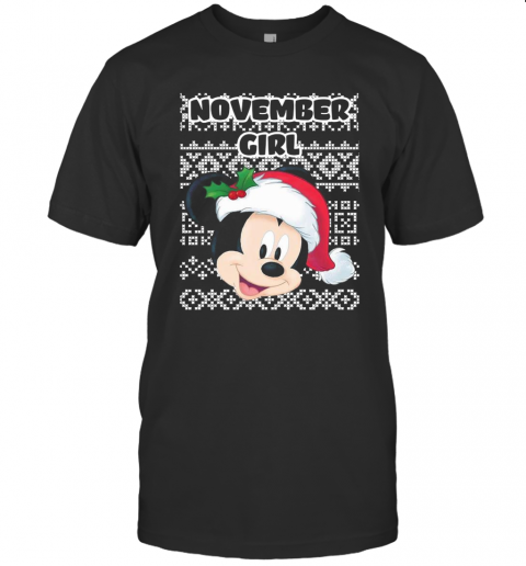November Girl Mickey Mouse T-Shirt November Girl Mickey Mouse T-Shirt