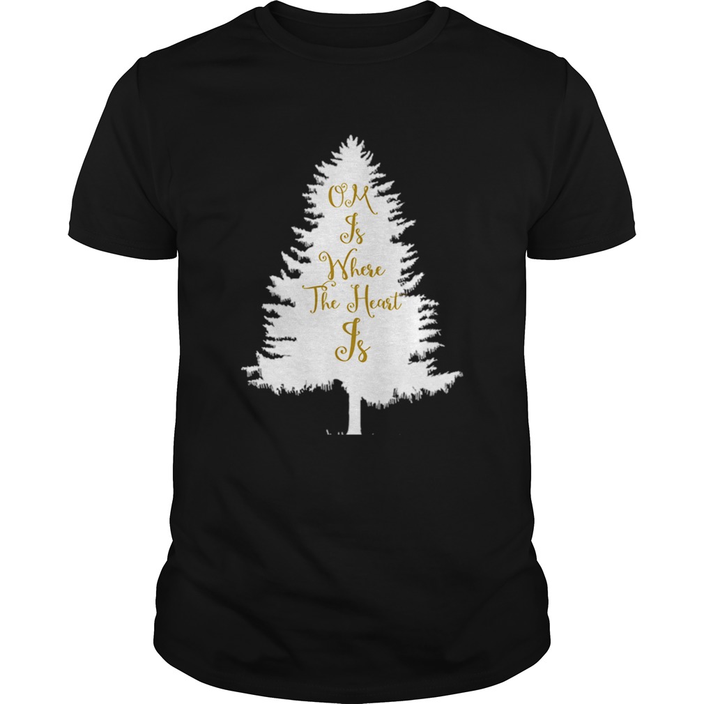 OM Is Where The Heart Is Christmas Tree OM Is Where The Heart Is Christmas Tree