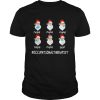 Occupational Therapist Santa Wearing Face Mask Merry Christmas shirt