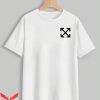 Off White T-Shirt Small Logo Vintage Minimalist Art