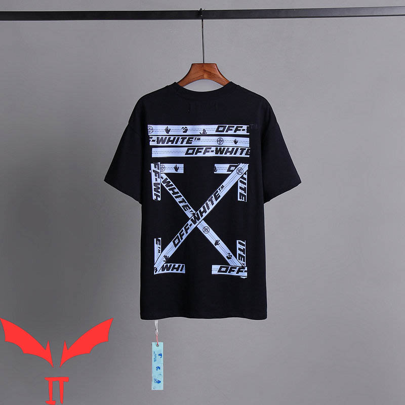 Off White T-Shirt Vintage Minimalist Art Cross Arrow Off White T-Shirt Vintage Minimalist Art Cross Arrow
