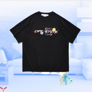 Off White T-Shirt Vintage Minimalist Art Featuring Arrow