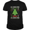 Oh Chemistree Periodic Table Tree Chemistry Teacher Xmas shirt