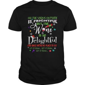 Oh Te Virus Outside Is Frightful But The Wine Is So Delightful And Since Were No Place To Go Let