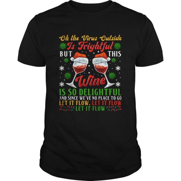 Oh The Virus Outside Is Frightful But This Wine Is So Delightful And Since Weve No Place To Go Let