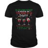 Oh the virus outside is frightful but the Wine is so delightful Christmas shirt