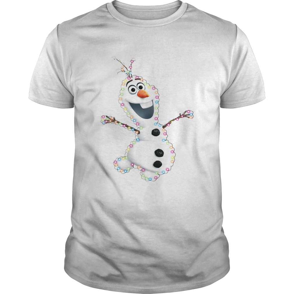 Olaf Christmas light shirt Olaf Christmas light shirt