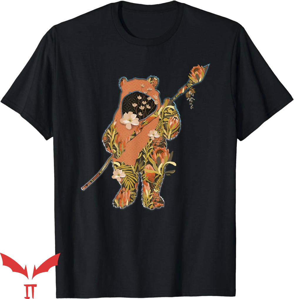 Olive Garden T-Shirt Wicket Ewok Endor Floral Garden T-Shirt Olive Garden T-Shirt Wicket Ewok Endor Floral Garden T-Shirt