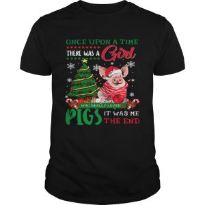 Once Upon A Time There Was A Girl It Was Me The End Christmas shirt
