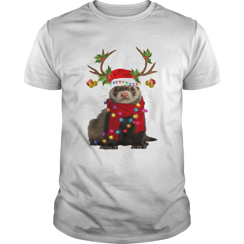 Otter gorgeous reindeer light Christmas shirt Otter gorgeous reindeer light Christmas shirt