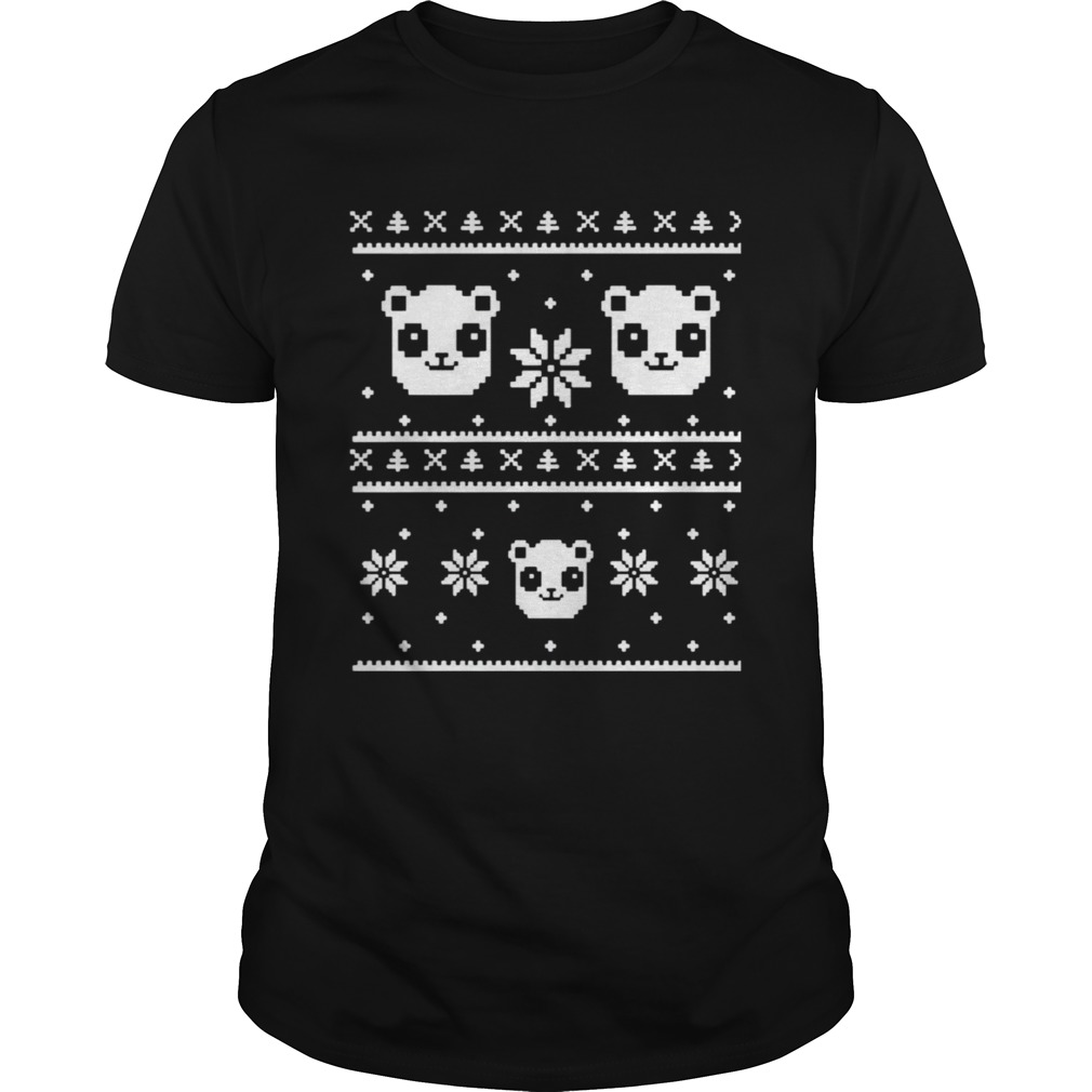 Panda Bear ugly Christmas shirt Panda Bear ugly Christmas shirt