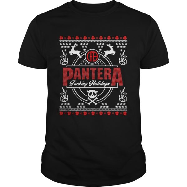Pantera Fucking Holidays Ugly Christmas shirt