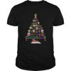 Peace Hippie Bus Christmas Tree shirt