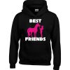 Personalised Best Friends Horsey Hoodie