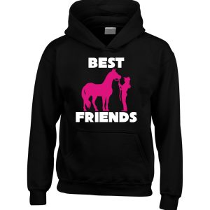 Personalised Best Friends Horsey Hoodie