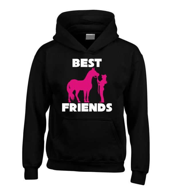 Personalised Best Friends Horsey Hoodie