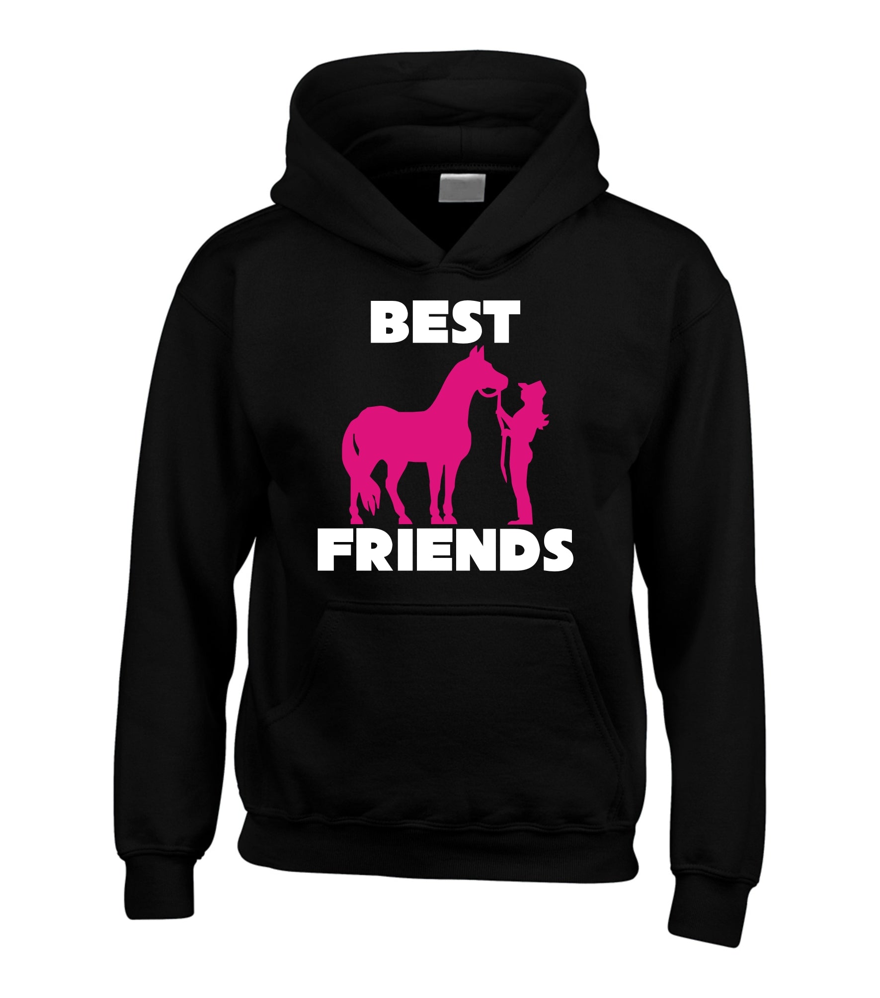 Personalised Best Friends Horsey Hoodie Personalised Best Friends Horsey Hoodie