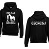 Personalised Horses are a Girls Best Friend Hoodie