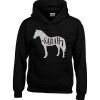 Personalised Name in Horse Hoodie