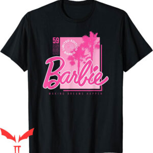 Pink Barbie T-Shirt Core Cartoon Y2K Corlorful Movie
