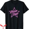 Porn Star T-Shirt Outline Pink Adult Humor Funny Naughty