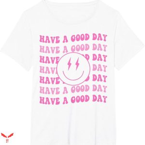 Preppy T-shirt Aesthetic Smiling Face