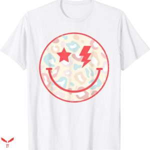 Preppy T-shirt Big Smile Face