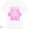Preppy T-shirt Flower Smile