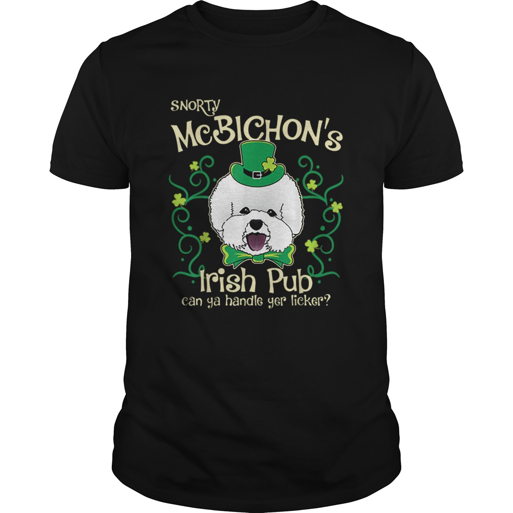 Pretty Bichon Frise Dog Gifts St Patricks Day shirt Pretty Bichon Frise Dog Gifts St Patricks Day shirt