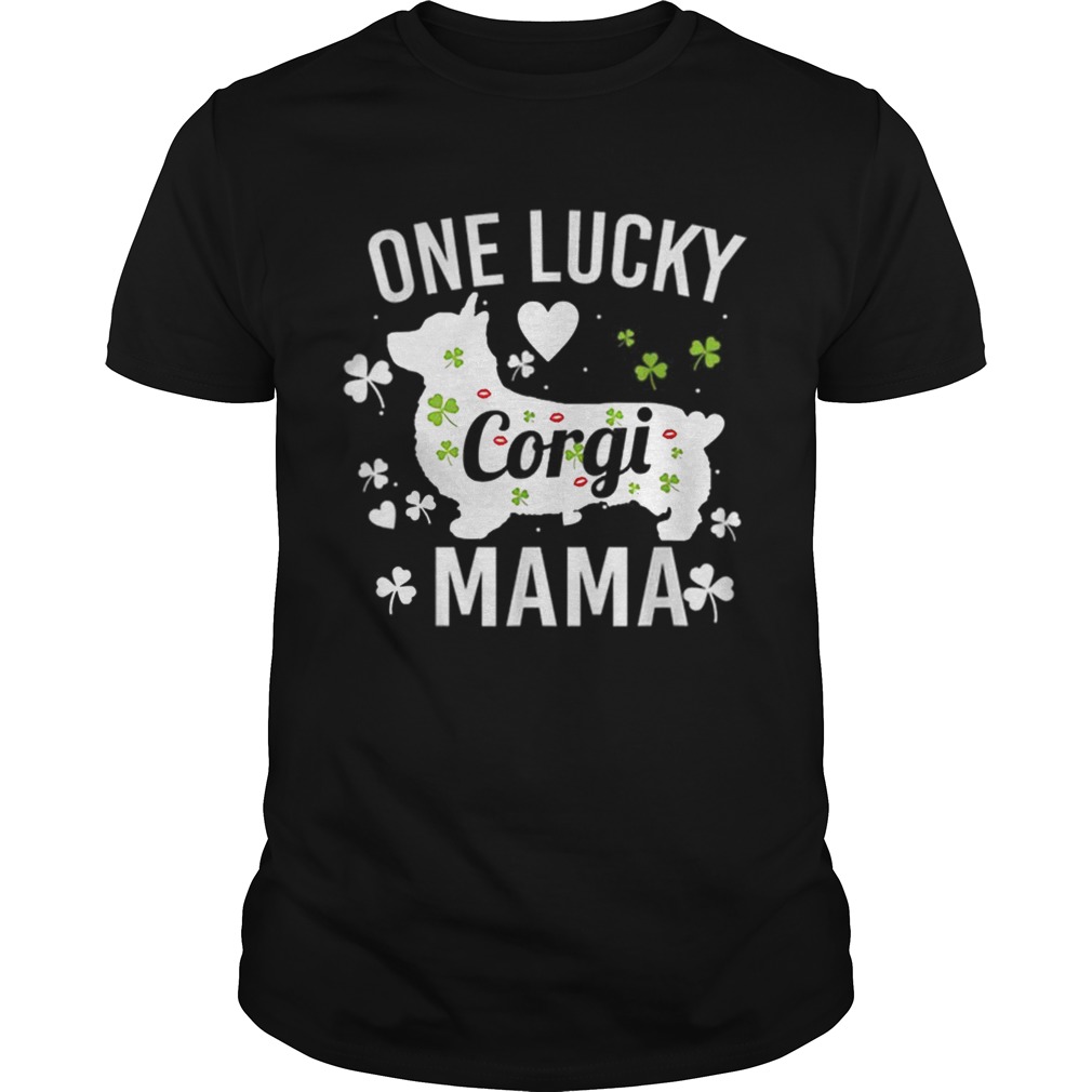 Pretty Funny Corgi Mom Mama St Patricks Day shirt Pretty Funny Corgi Mom Mama St Patricks Day shirt