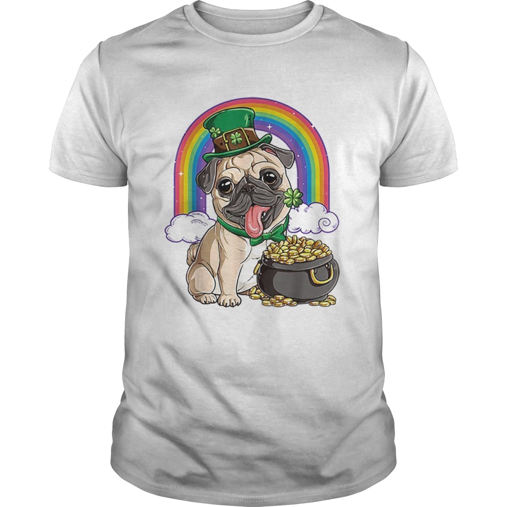 Pretty Pug St Patricks Day Boys Kids Men Leprechaun Dog Lover Gift shirt Pretty Pug St Patricks Day Boys Kids Men Leprechaun Dog Lover Gift shirt