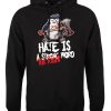 Psycho Penguin Hate Is The Right Word Men’s Black Hoodie