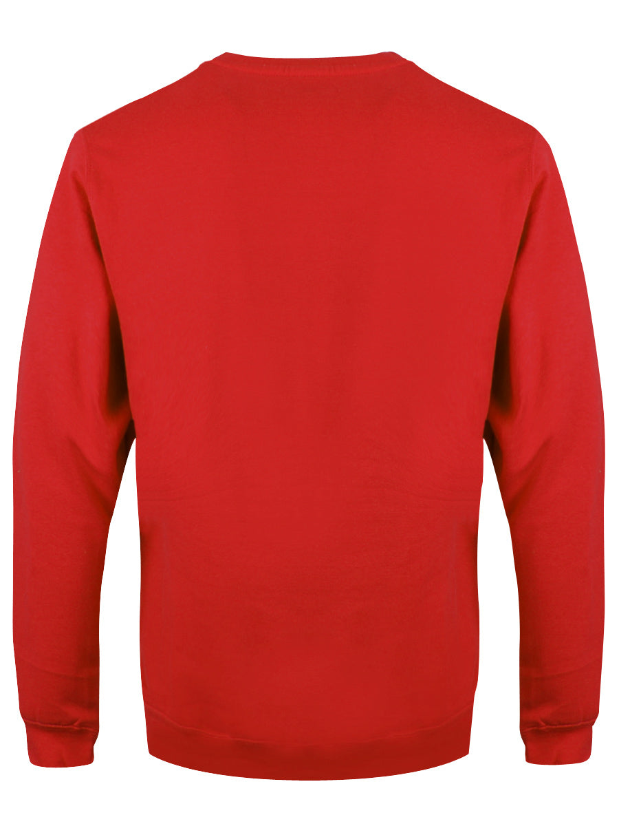 Psycho Penguin If You Were On Fire Ladies Red Sweatshirt Psycho Penguin If You Were On Fire Ladies Red Sweatshirt