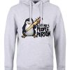 Psycho Penguin Just Not A People Person Men’s Grey Hoodie