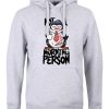 Psycho Penguin Not A Morning Person Men’s Heather Grey Hoodie