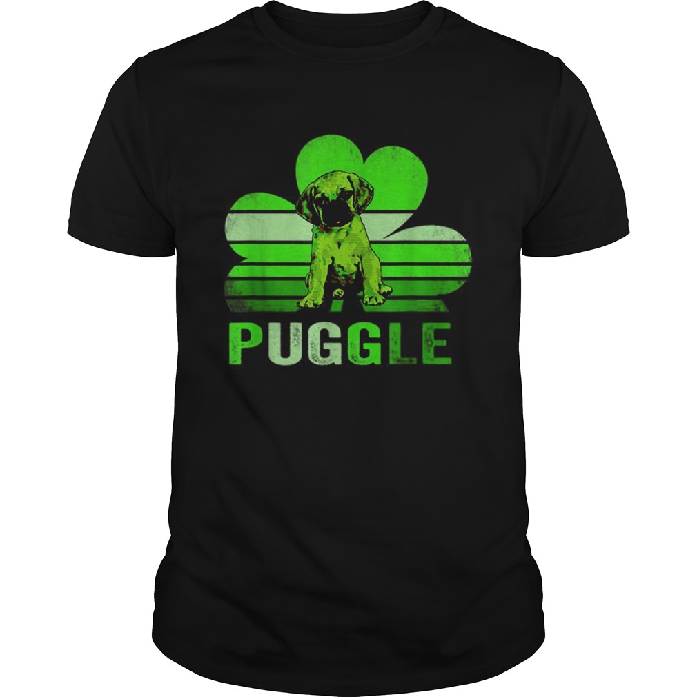 Puggle shamrock St Patricks day shirt Puggle shamrock St Patricks day shirt