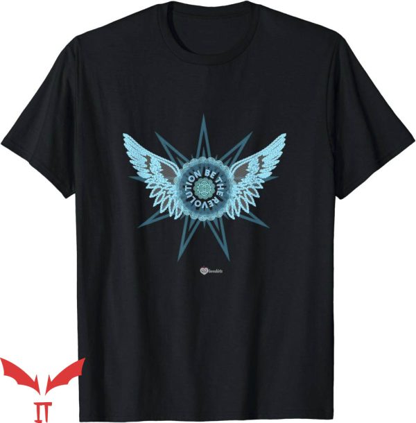 Rebelution Tour T-Shirt Rebel Star Biker Wing Tattoo Music