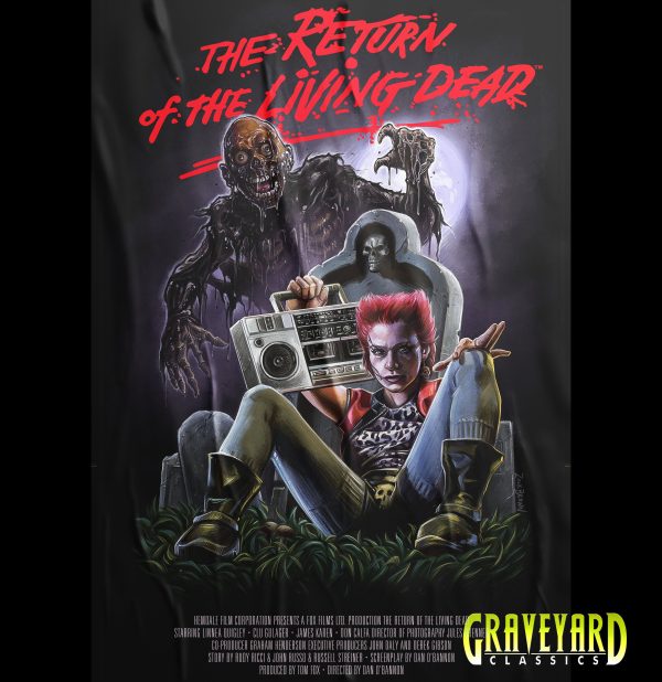 Return Of The Living Dead – Graveyard Poster
