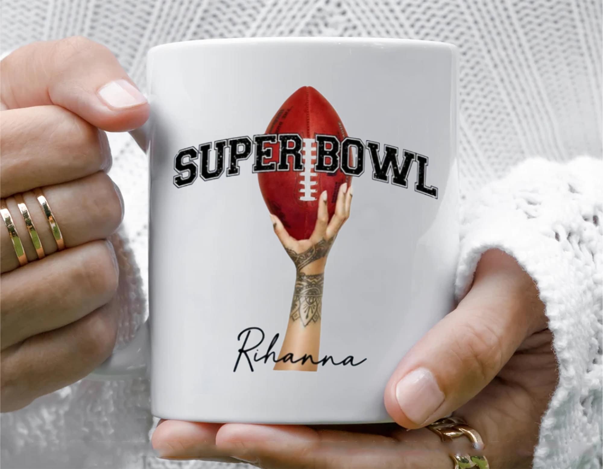 Rihanna Super Bowl LVII Mug Rihanna Super Bowl LVII Mug