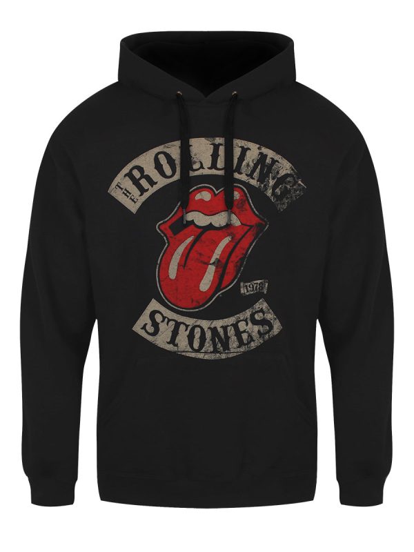 Rolling Stones Tour 78 Men’s Black Hoodie