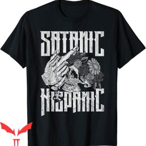 Satanic Hispanics T-Shirt Pentagram Mexican Occult Baphomet