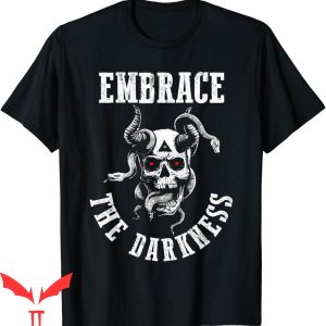 Satanic Hispanics T-Shirt Satanic Devil With Snakes Skull