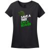 Save A Tree Eat A Beaver Women’s Shirt