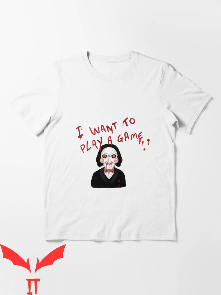 Saw X T-Shirt I Want To Play A Game Horror Movie Halloween Saw X T-Shirt I Want To Play A Game Horror Movie Halloween