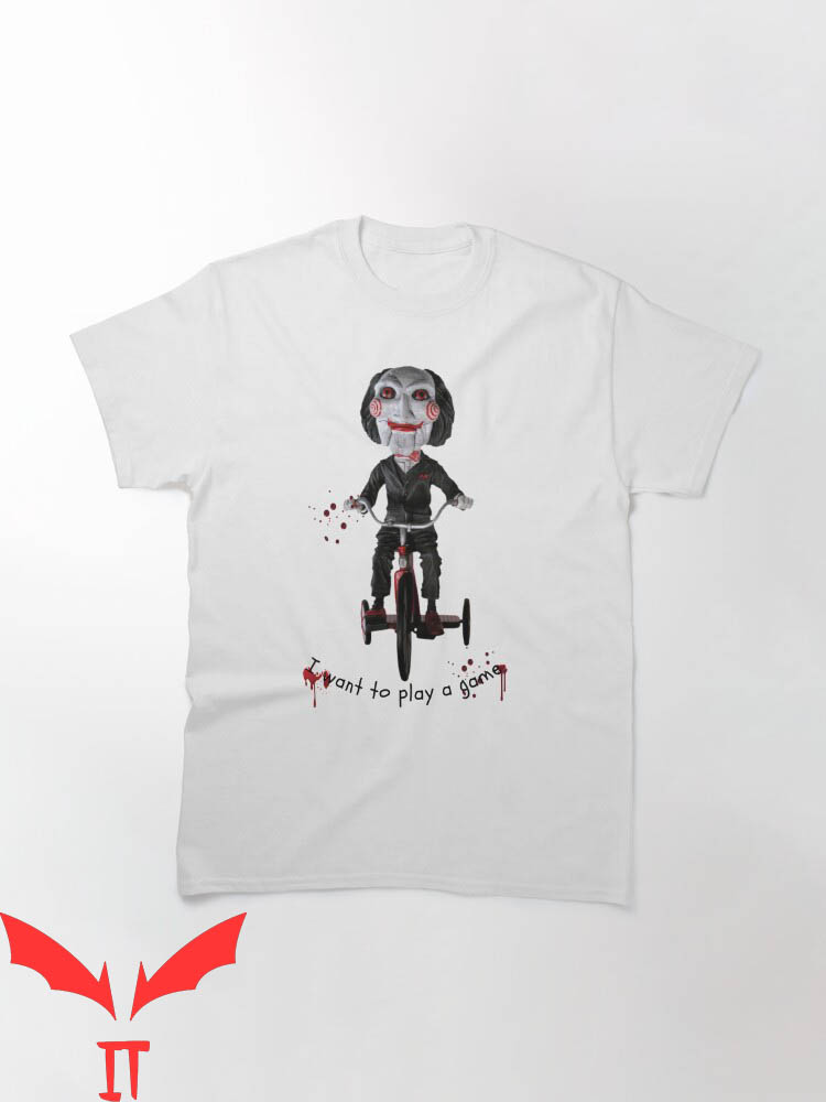 Saw X T-Shirt I Want To Play A Game Movie Horror Halloween Saw X T-Shirt I Want To Play A Game Movie Horror Halloween