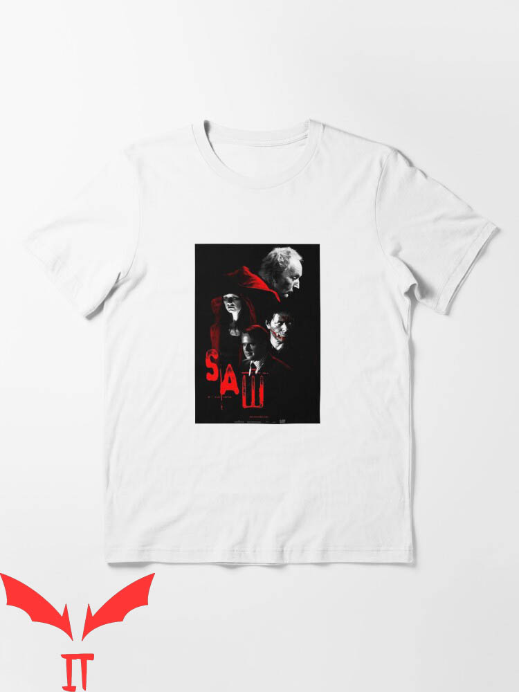 Saw X T-Shirt Poster From The Movie Horror Halloween Saw X T-Shirt Poster From The Movie Horror Halloween