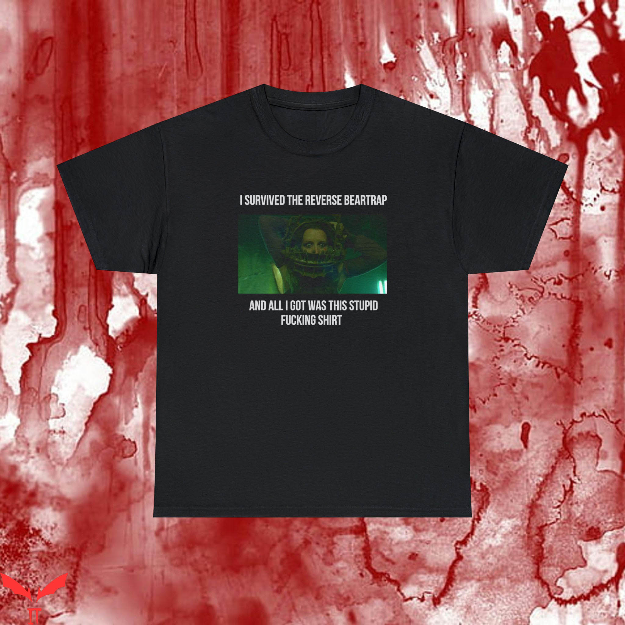 Saw X T-Shirt Survived The Reverse Beartrap Horror Movie Saw X T-Shirt Survived The Reverse Beartrap Horror Movie