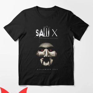 Saw X T-Shirt The Game Will Begin Again Jigsaw Movie Horror