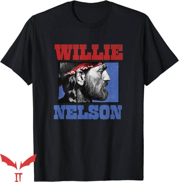 Shotgun Willie T-Shirt Nelson Bandana T-Shirt Trending