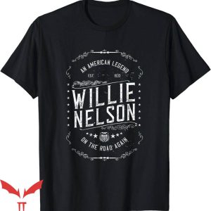 Shotgun Willie T-Shirt Official Willie Nelson Trending